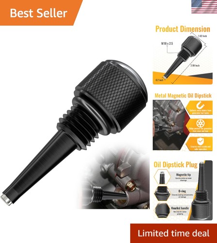Magnetic oil dipstick for - oil,