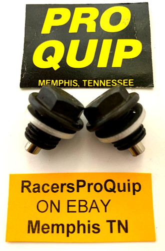 Magnetic oil drain plugs - drain,